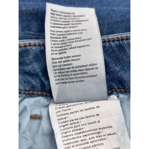 Mavi Jeans Womens 30x29 Blue Denim Slim Straight Leg Medium Wash Low Rise Faded - Picture 6 of 12